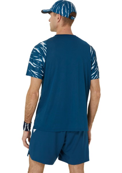 Men Game Ss Top Erkek Reborn Blue Kısa Kollu Tshirt 2041A302-412