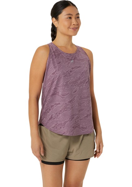 Road All Over Print Tank Kadın Pembe Atlet 2012D071-500