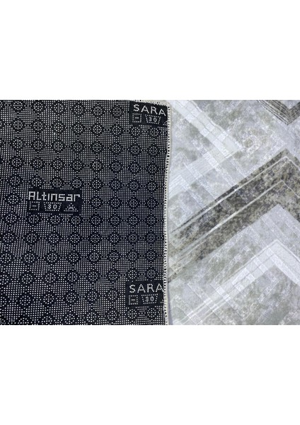 Sarar Halı Sonsuz Desen Kahverengi Kesme Kaymaz Taban Halı Yolluk modelleri