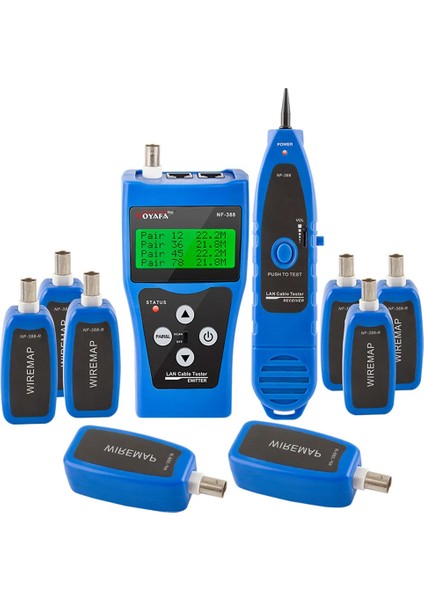 Dıgıtal Kablo Arıza Tespit Cihazı NF-388 (4396)