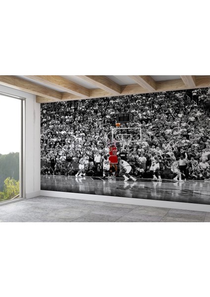 Michael Jordan Üçlük Şutu duvar Kağıdı - Posterı-5139