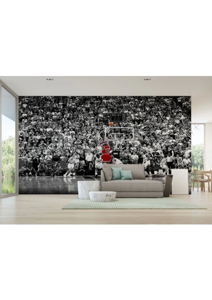 Michael Jordan Üçlük Şutu duvar Kağıdı - Posterı-5139