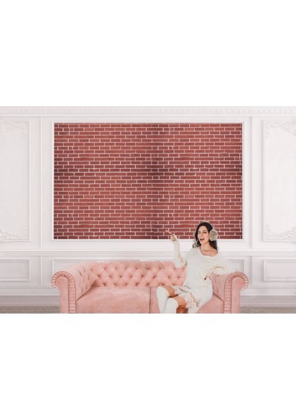 Taş Tuğla Desenli Duvar Kağıdı-5603