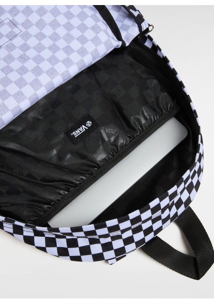 Siyah - Beyaz Erkek Sırt Çantası VN000J3KY281-OLD Skool Grom Check B fırsatları