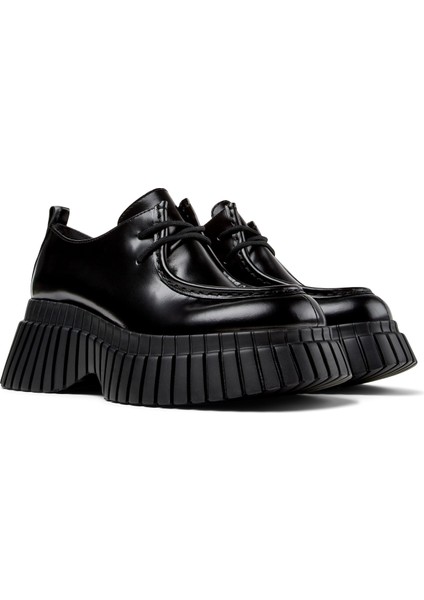 Deri Siyah Kadın Düz Ayakkabı K201678-001 fiyatları