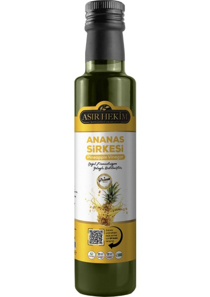 Ananas Sirkesi Doğal Fermantasyon Natural 500 ml