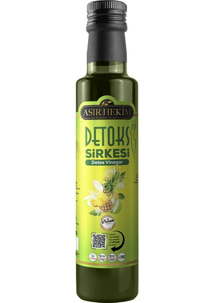 Asır Hekim Detox Sirkesi Doğal Ananas Sirkesi 500 ml