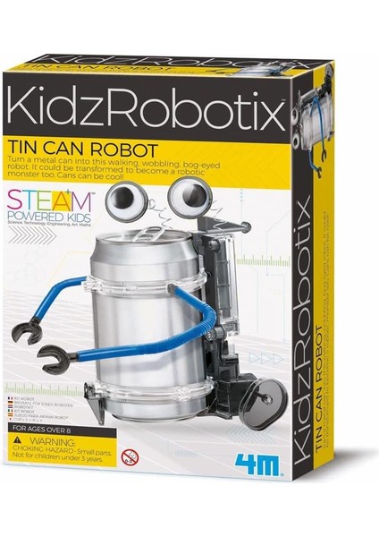Tin Can Robot Metal Kutu Robot