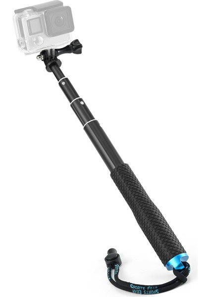 Selfie Çubuğu 28 Inç/71 cm Uzatma Çubuğu Tripod