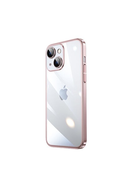 Apple iPhoneone 14 Kılıf Kenarları Parlak Renkli Veloxcase Pc Kapak