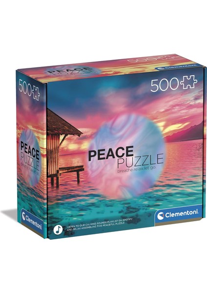 - 500 Parça Peace Puzzle Yetişkin Puzzle - Living The Present - 35120