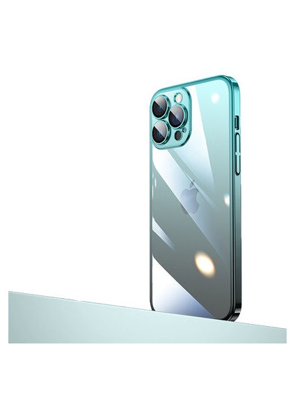 iPhone 13 Pro Max Kılıf Parlak Renk Geçişli Kamera Korumalı Şık Senkron Kapak