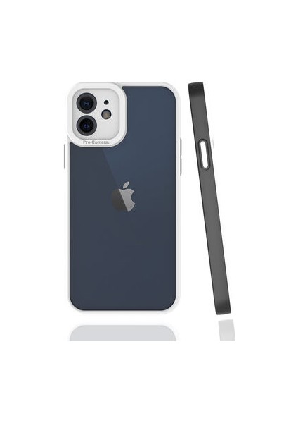 iPhone 12 Kılıf Şık Tasarımlı ve Kamera Korumalı Mima Premium Kapak