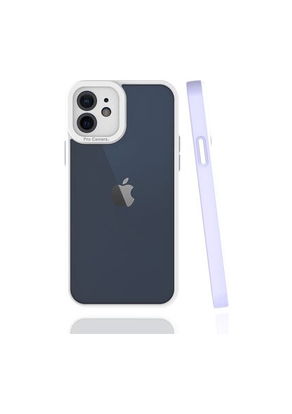 iPhone 12 Kılıf Şık Tasarımlı ve Kamera Korumalı Mima Premium Kapak