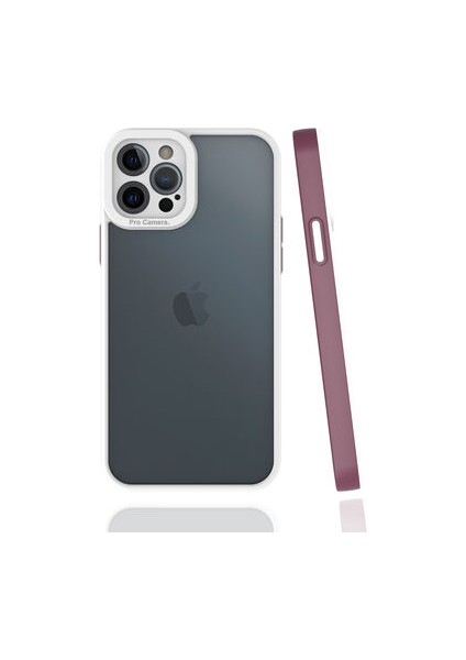iPhone 12 Pro Max Kılıf Şık Tasarımlı ve Kamera Korumalı Mima Premium Kapak