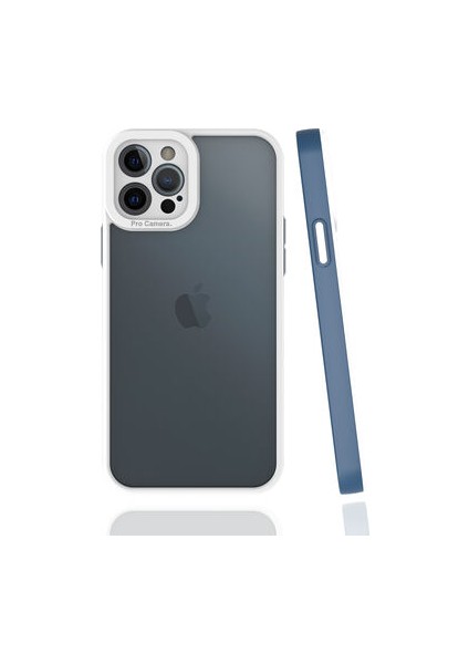 iPhone 12 Pro Max Kılıf Şık Tasarımlı ve Kamera Korumalı Mima Premium Kapak