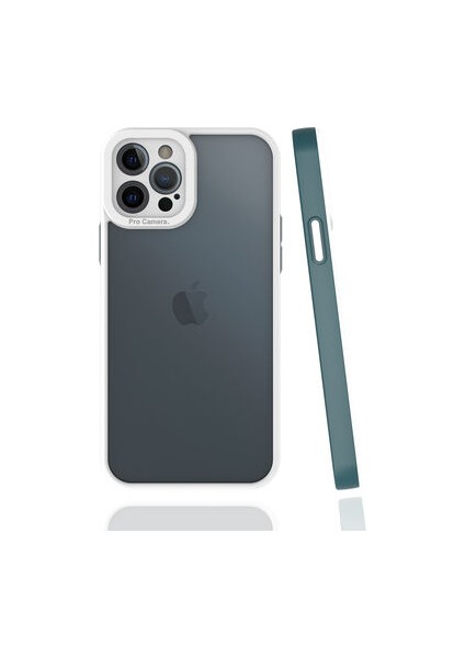 iPhone 12 Pro Max Kılıf Şık Tasarımlı ve Kamera Korumalı Mima Premium Kapak