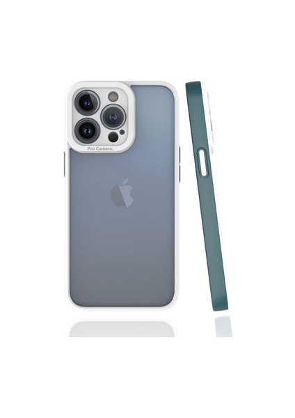 iPhone 13 Pro Kılıf Şık Tasarımlı ve Kamera Korumalı Mima Premium Kapak