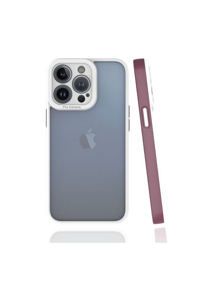 iPhone 13 Pro Kılıf Şık Tasarımlı ve Kamera Korumalı Mima Premium Kapak