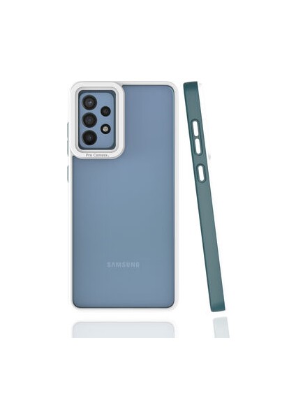 Samsung Galaxy A72 Kılıf Şık Tasarımlı ve Kamera Korumalı Mima Premium Kapak