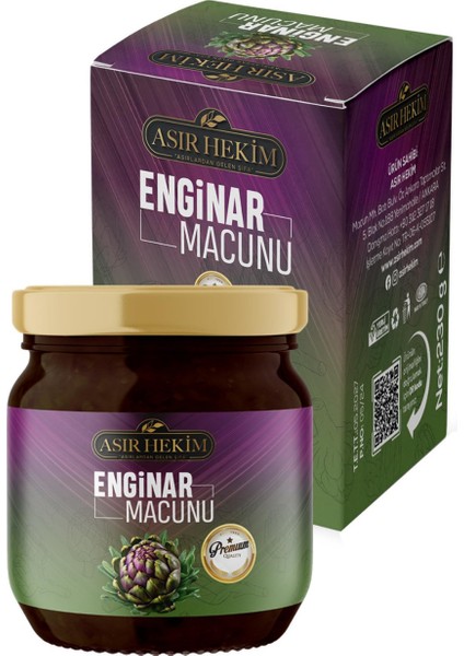 Doğal Enginar Macunu 230 gr