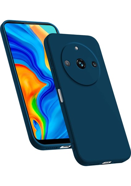 Realme 11 Pro ve Realme 11 Pro Plus Uyumlu Kılıf Içi Kadife 3D Kamera Korumalı Yumuşak Esnek Silikon Kapak