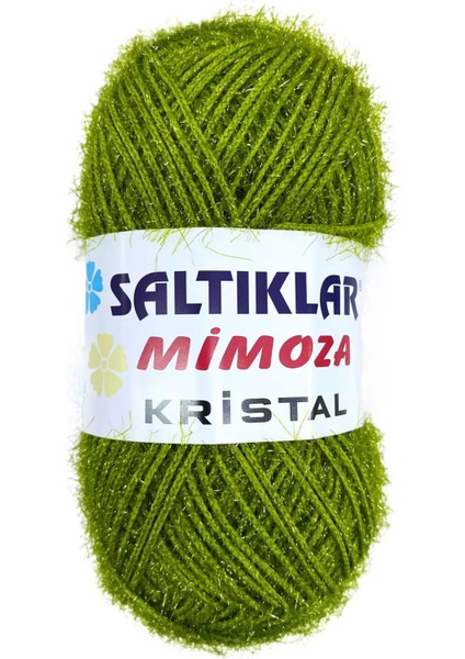 1 Adet Mimoza Kristal Işıltılı Şal Patik Yelek Ipi 44