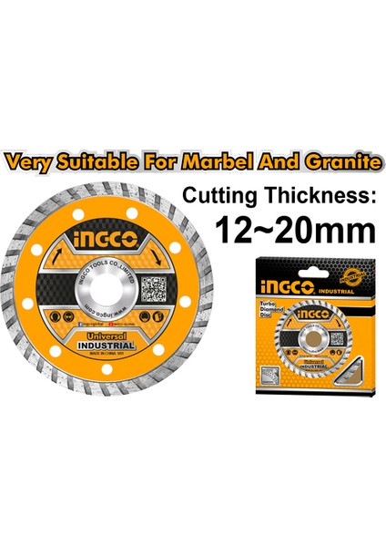DMD032301 Turbo Elmas Disk 230MMX2MM