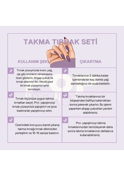 Takma Tırnak Seti & Zararsız Yapıştırıcı fırsatları