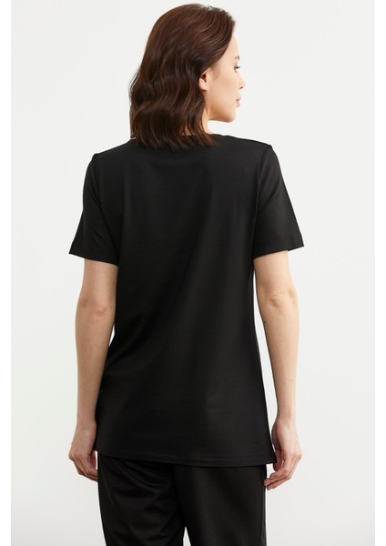 Kadın Rahat Bol Oversize Kesim Düz Baskısız Kısa Kollu Penye Takım modelleri