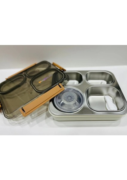 VGN7080 S s Lunch Box 1200 ml Kahverengi