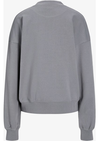 Jxriri Loose Kadın Gri Sweatshirt 12263678-MOCKINGBIRD