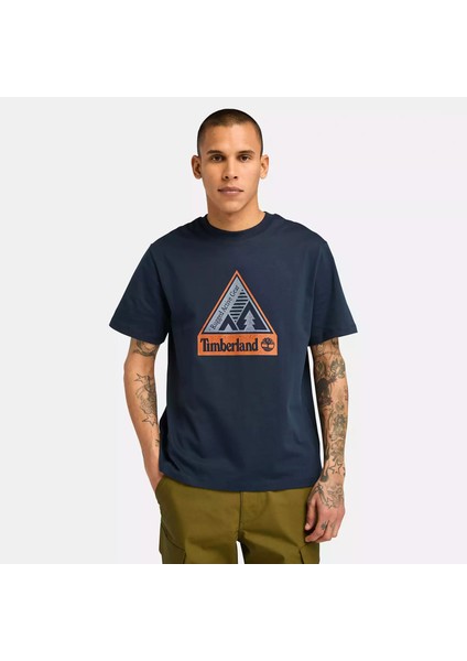 Outdoor Inspired Front Graphic T-Shirt fiyatları