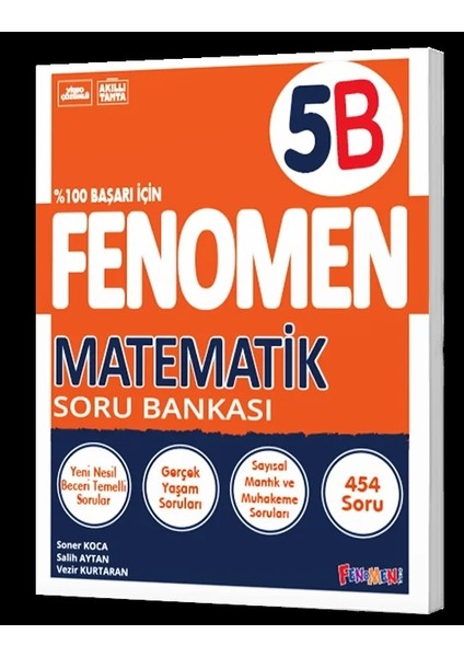 Fenomen Yayınları 5 Matematik B Soru Bankası