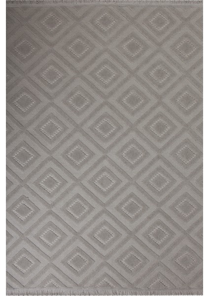 Dizayn 1089 Gri Kaymaz Taban Koridor Halısı Kesme Yolluk Mutfak Halısı Modern Salon Halısı 80 x 300 fiyatları