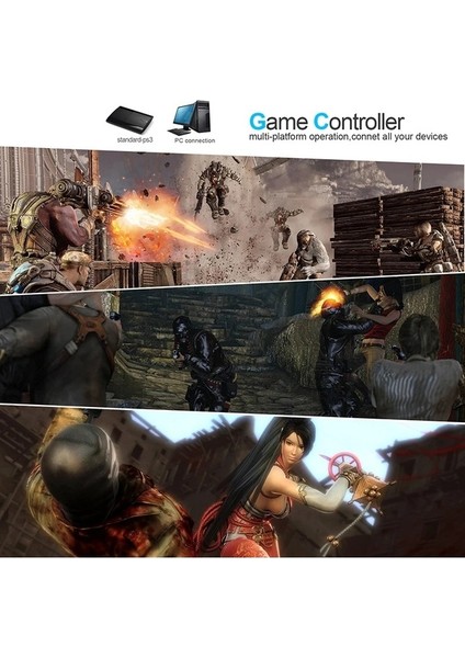 Red1 Red1-Sony Ps3/pc Denetleyici Desteği Play Station 3 Joystick Konsolu Için Bluetooth Kablosuz Gamepad Controle (Yurt Dışından)