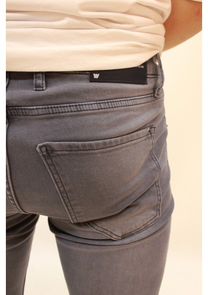 Panama 748-03 Grey Blue Erkek Likralı Dar Kesim Kot Pantolon Gri indirimleri