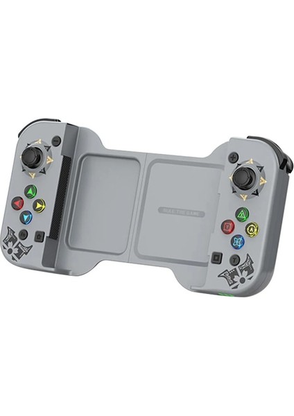 Gri B-Teleskopik Oyun Denetleyicisi Kablosuz Bluetooth Gamepad Joystick Iphone Uyumlu Samsung Xiaomi Için Oyun Denetleyicisi Joystick Gamepad (Yurt Dışından)