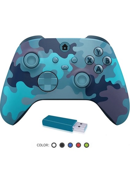 Ordu Yeşili Kablosuz Gamepad Denetleyicisi Xbox One/one S/x/serisi X/s Oyun Konsolu ve Pc WINDOWS10 Üstü 2.4g Adaptörü Ile (Yurt Dışından)