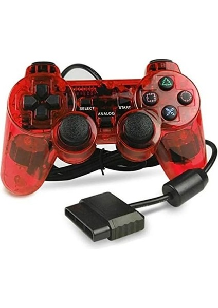 Yeşil Kablolu Denetleyici Gamepad Sony Ps2 Playstation2 Çift Şok Konsolu Video Oyunu Joystick Gamepad Uzun Kablo Joypad Dropship (Yurt Dışından)