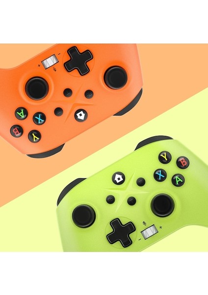 Xbox One Için Rgb Siyah-2.4g Kablosuz Pc Joystick, Xbox Series X, S Android Iphone Uyumlu Mobil Denetleyici Gamepad, 6 Eksenli Gyro ve Flaş Işıklı (Yurt Dışından)