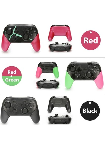 Kırmızı Kablosuz Gamepad Bluetooth Uyumlu Denetleyici Anahtar Profor Nintendo Anahtarı Hızlı Eşleştirme Her Türlü Oyun Için Uygun (Yurt Dışından) fırsatları