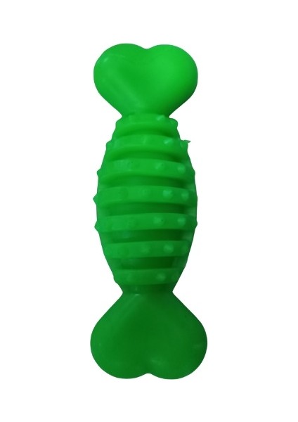 Plastik Halter Dikenli Dev Kemik 18 cm Yeşil
