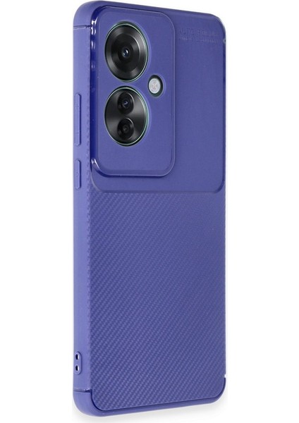 Oppo Reno 11F Kılıf Auto Focus Karbon Silikon Kapak