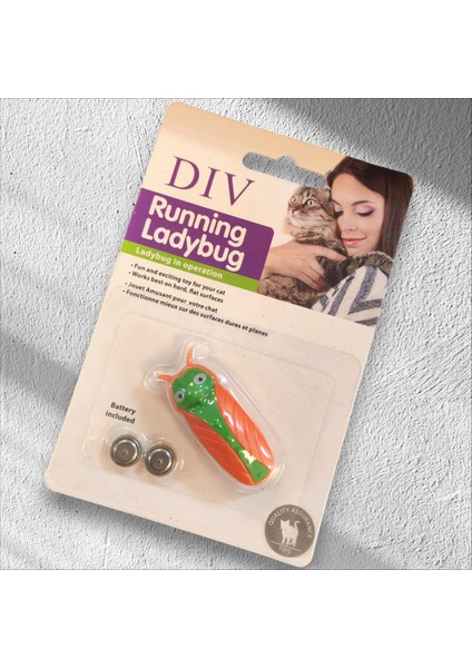 Kedi Köpek Oyuncağı Pilli Hareketli Böcek