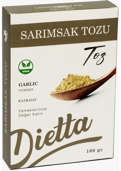 Food Kurutulmuş Sarımsak Tozu 100 gr