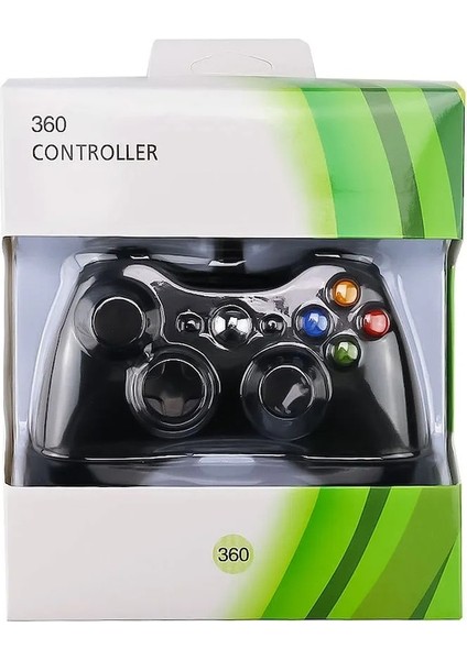 Beyaz-Gamepad Xbox 360 Kablolu Joystick Denetleyicisi Kablolu Joystick Xbox 360 Denetleyicisi Gamepad Joypad (Yurt Dışından)