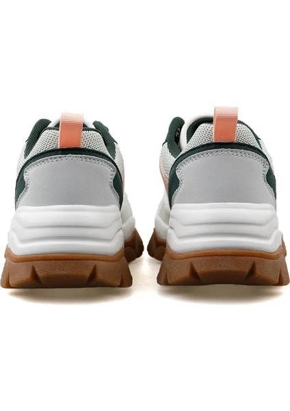 Tracky 4pr Beyaz Kadın Spor Ayakkabı Beyaz Yeşil indirimleri