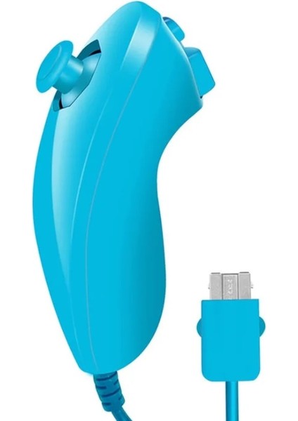 Kırmızı-2 Adet-Sol Sağ El Nunchuck Wii El Kavisli Oyun Kolu Denetleyicisi Nintendo Wii Oyun Denetleyicisi Nunchuck Wii Gamepad Için (Yurt Dışından)