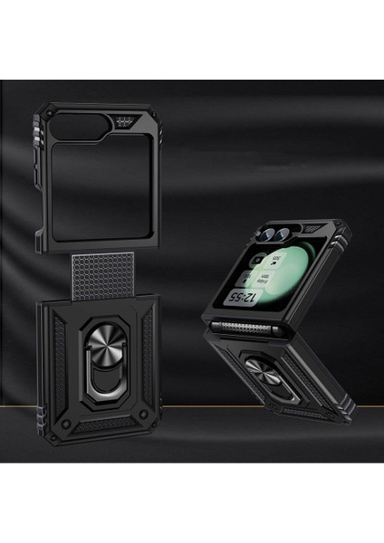 Samsung Galaxy Z Flip 6 Kılıf Ultra Korumalı Yüzüklü Manyetik Vega Kapak fiyatları